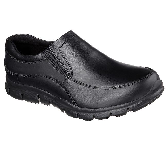 Zapatos de Trabajo Skechers Mujer - Sure Track Negro CGORA3417